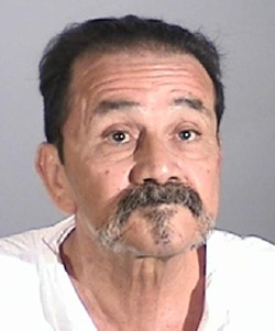 Edward Martinez was booked on suspicion of murder in connection with the death of Timothy Hillis. Credit: Torrance Police Department 
