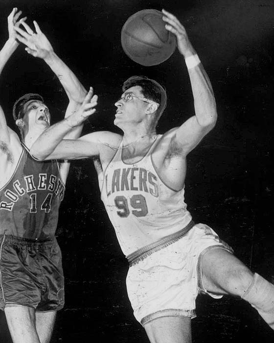 george mikan lakers jersey