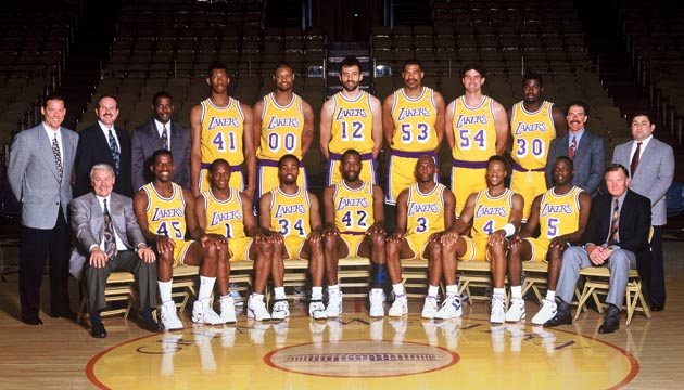 Magic Johnson said he would return to the Lakers for 199293 
