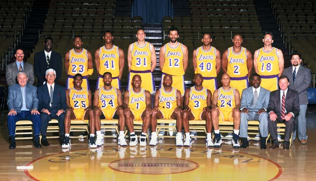 The Lakers had a new coach for the 199495 season Del Harris 