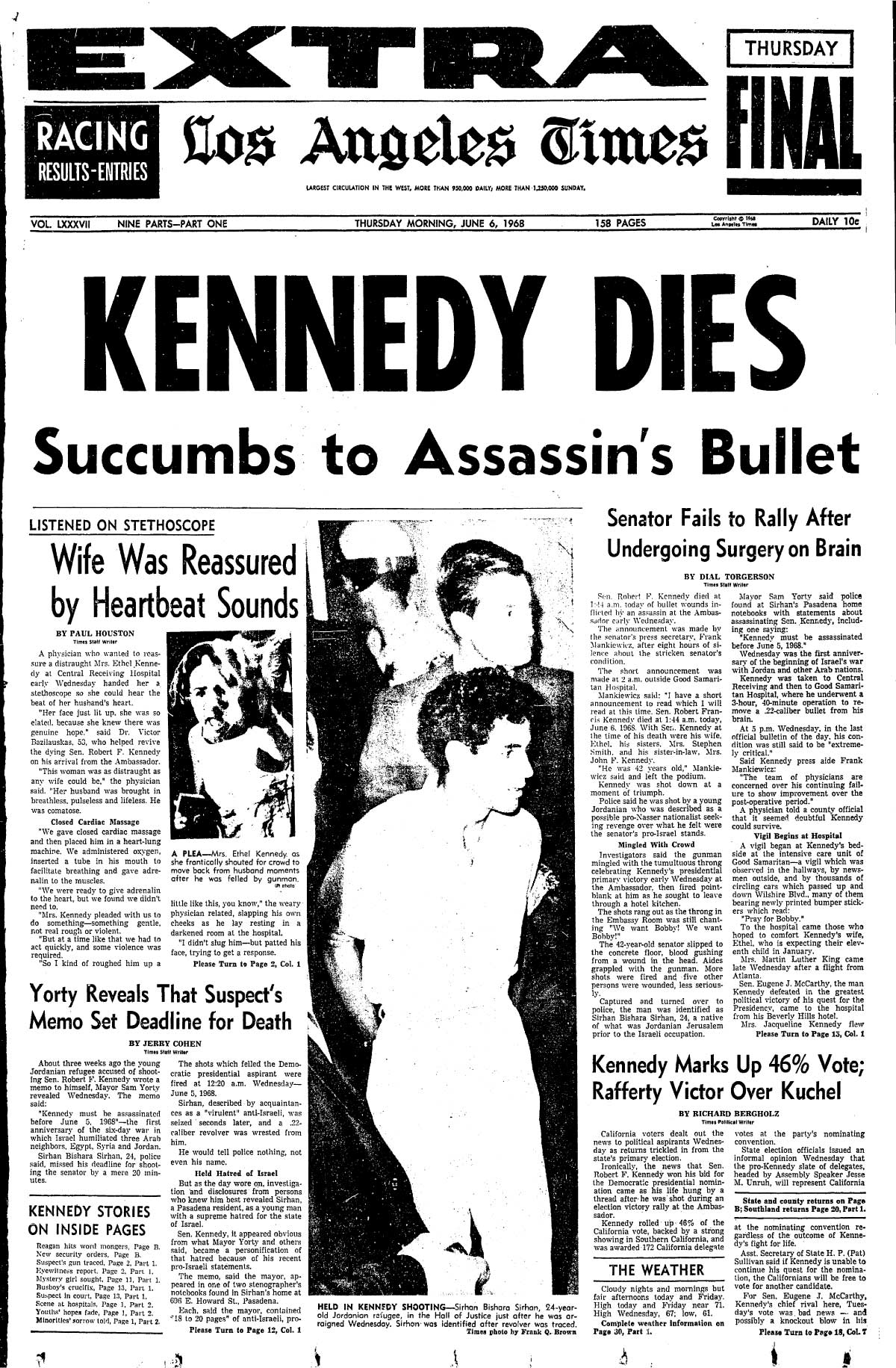 1968: A timeline of anger, grief and change - Los Angeles Times1200 x 1831