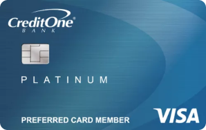 Credit One Bank Platinum Visa for Rebuilding Credit