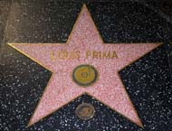 Louis Prima - Hollywood Star Walk - Los Angeles Times