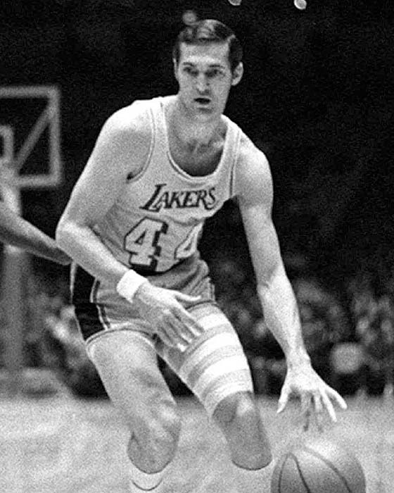 I'd imagine that this is well known in the basketball world- I'm just late  to the class. Jerry West. LA Lakers. 1969 : r/OldSchoolCool