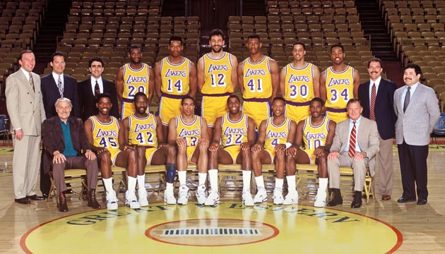 THE LOS ANGELES LAKERS (90's) 