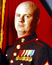 Marine Staff Sgt. Dwight J. Morgan