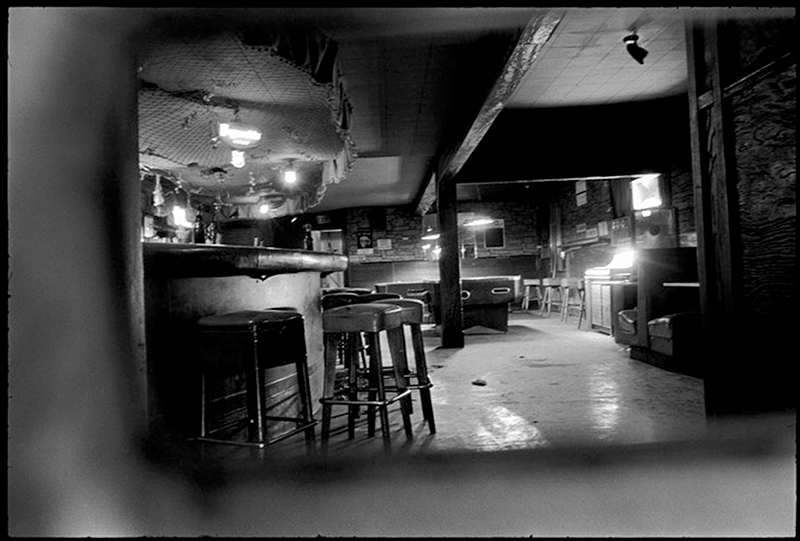 Interior of the Silver Dollar Bar & Cafe in East Los Angeles.