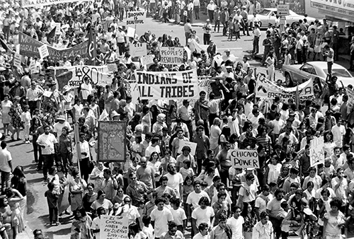 The Chicano Moratorium on Aug. 29, 1970.