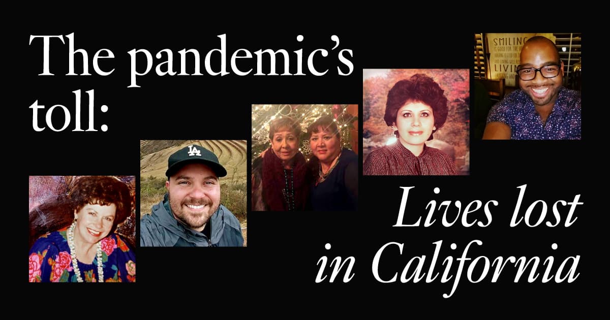 Activate Spider locate California coronavirus obituaries: Lives lost to COVID-19 - Los Angeles  Times