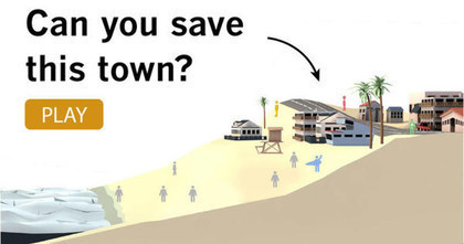 The Ocean Game: The sea is rising. Can you save your town?