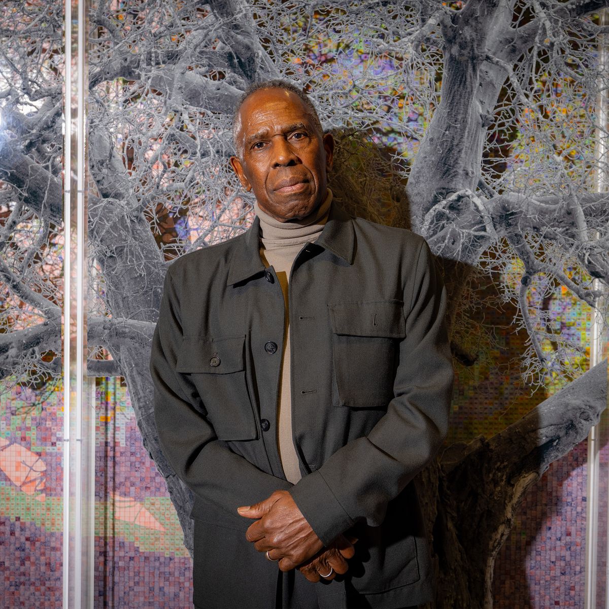 The artist Charles Gaines, his beauty and poignance