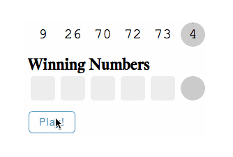 Lottery simulator