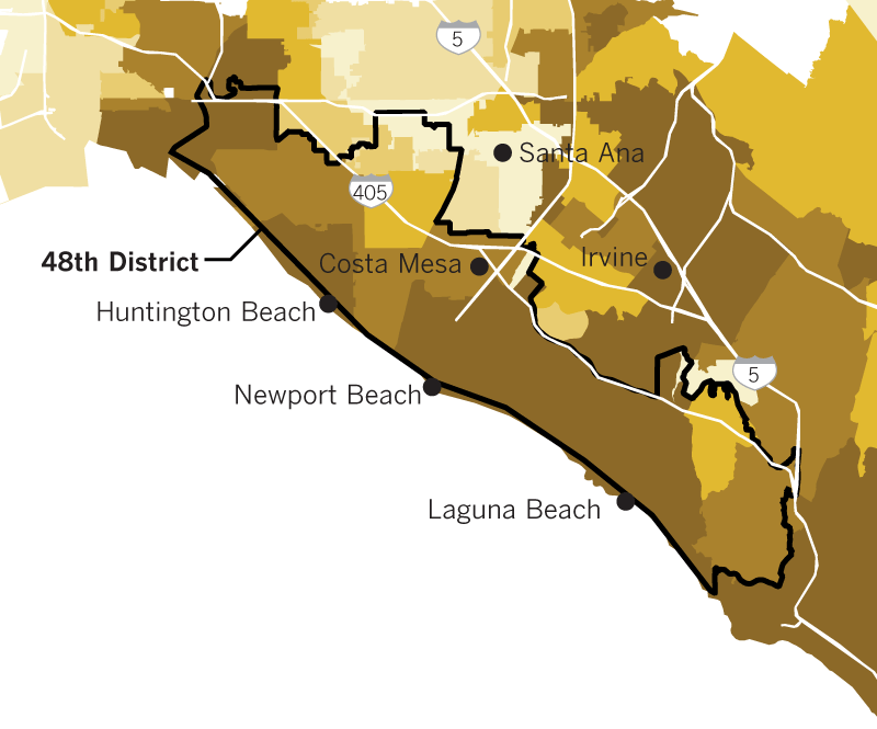These Maps Show Why Some California Republicans Are Nervous About