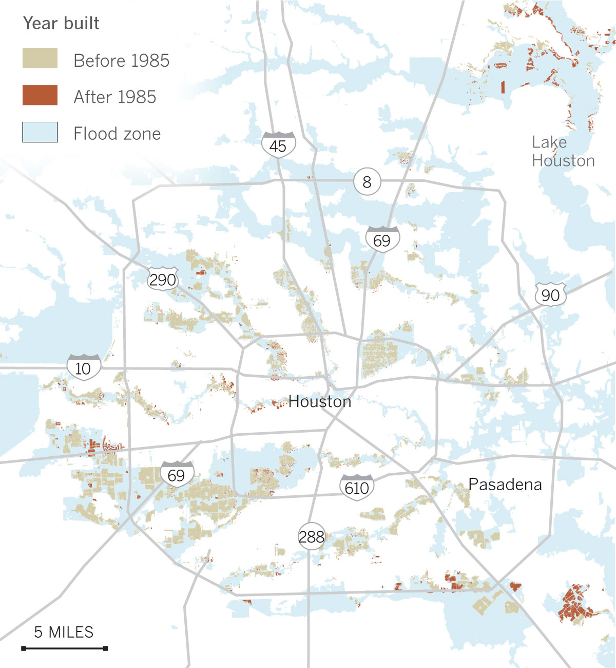 Mapping Harvey S Impact On Houston S Homeowners Bloomberg