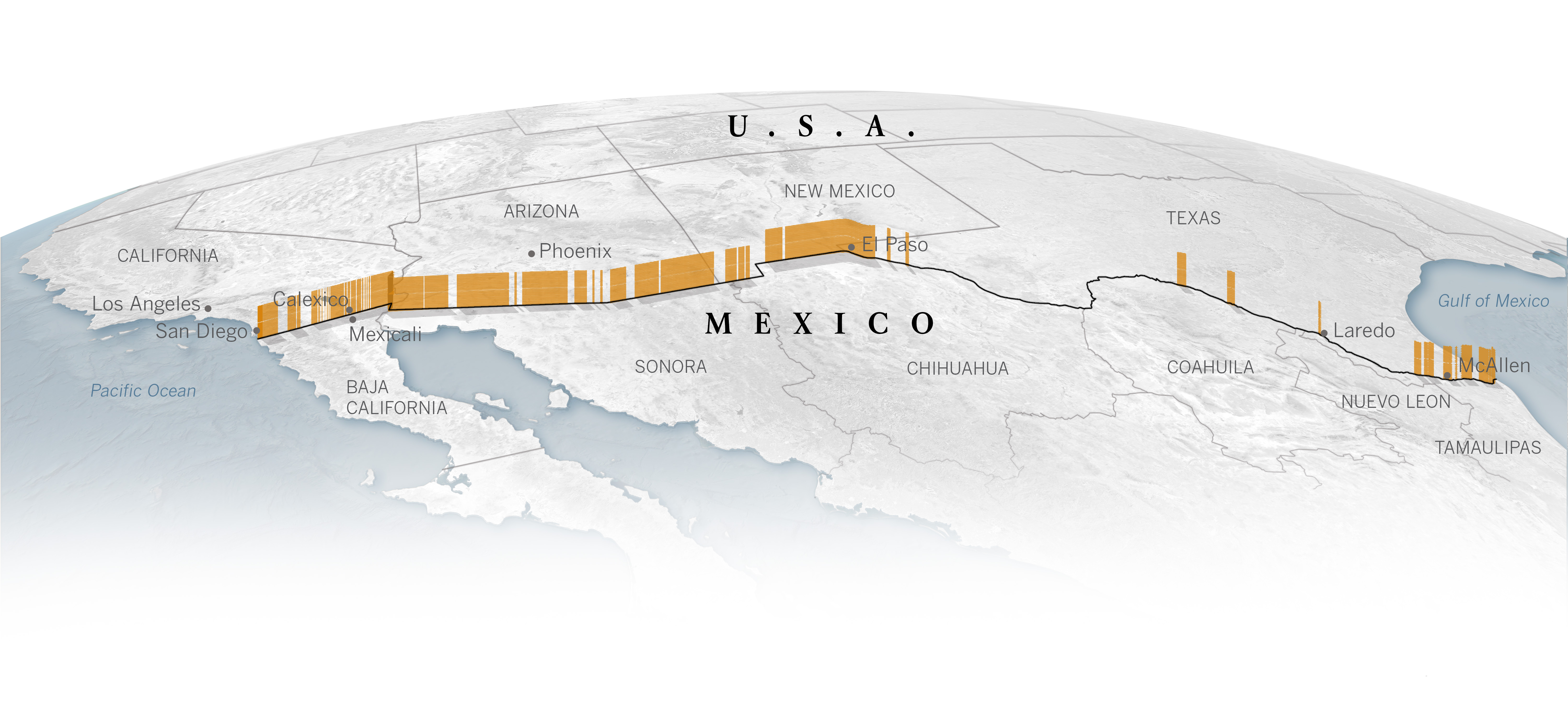 5 Misconceptions About The U S Mexico Border Los Angeles
