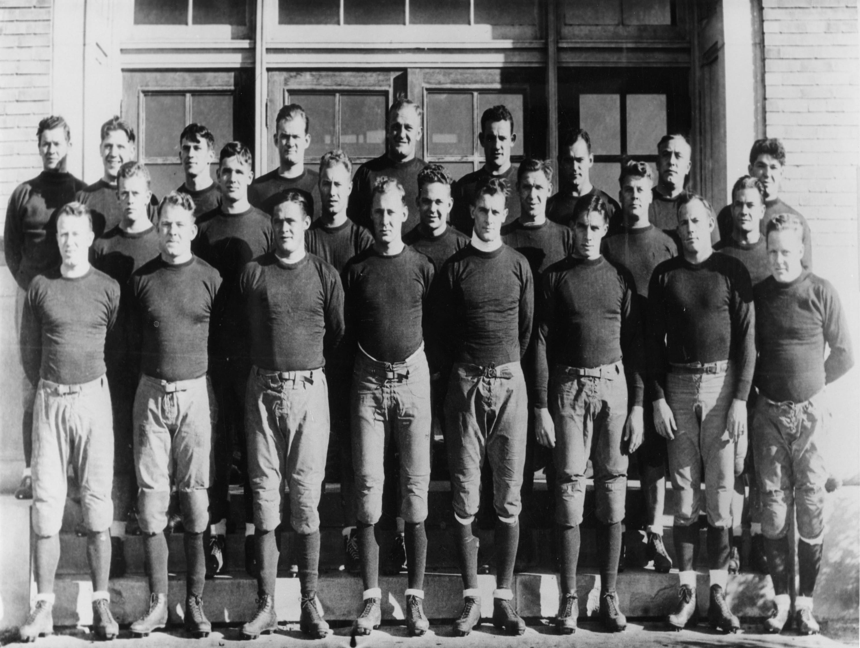 The 1931 Green Bay Packers.