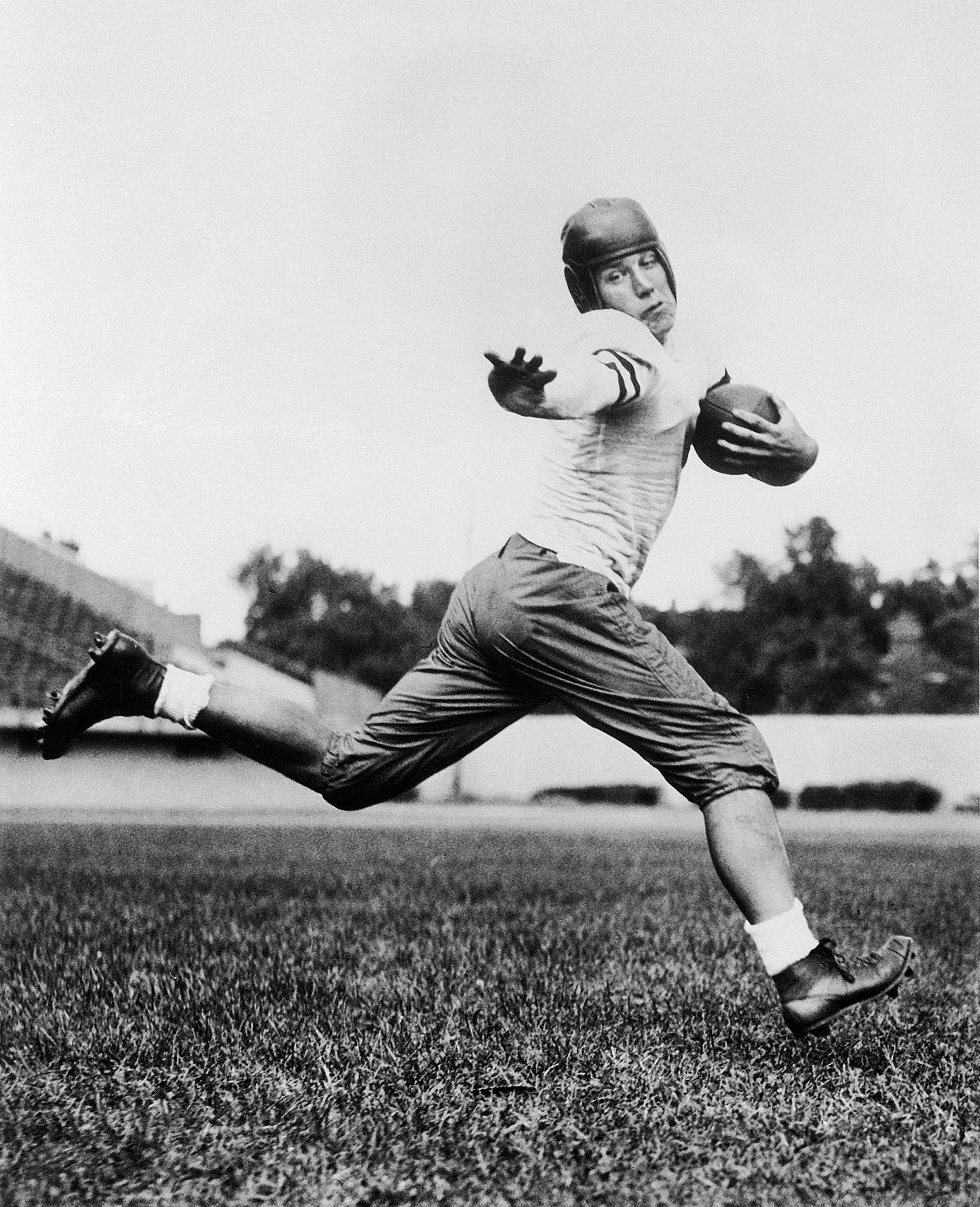 Jay Berwanger, the first Heisman Trophy winner, in 1934.