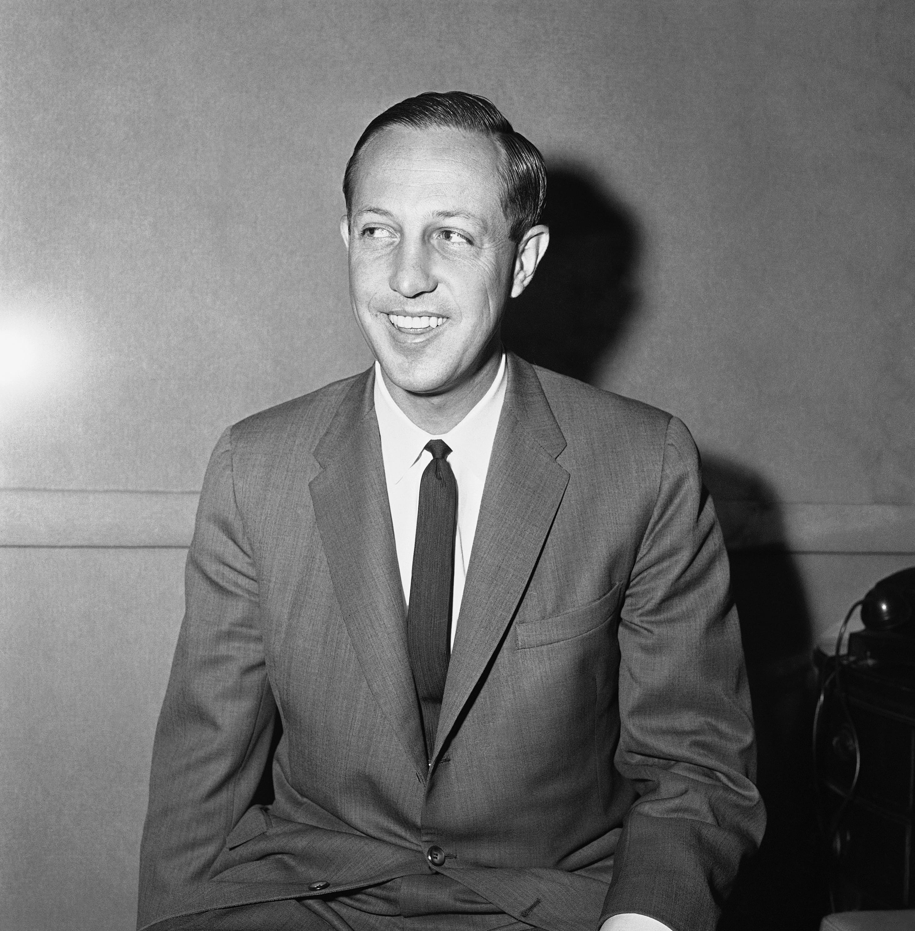 NFL commissioner Pete Rozelle in February 1960.