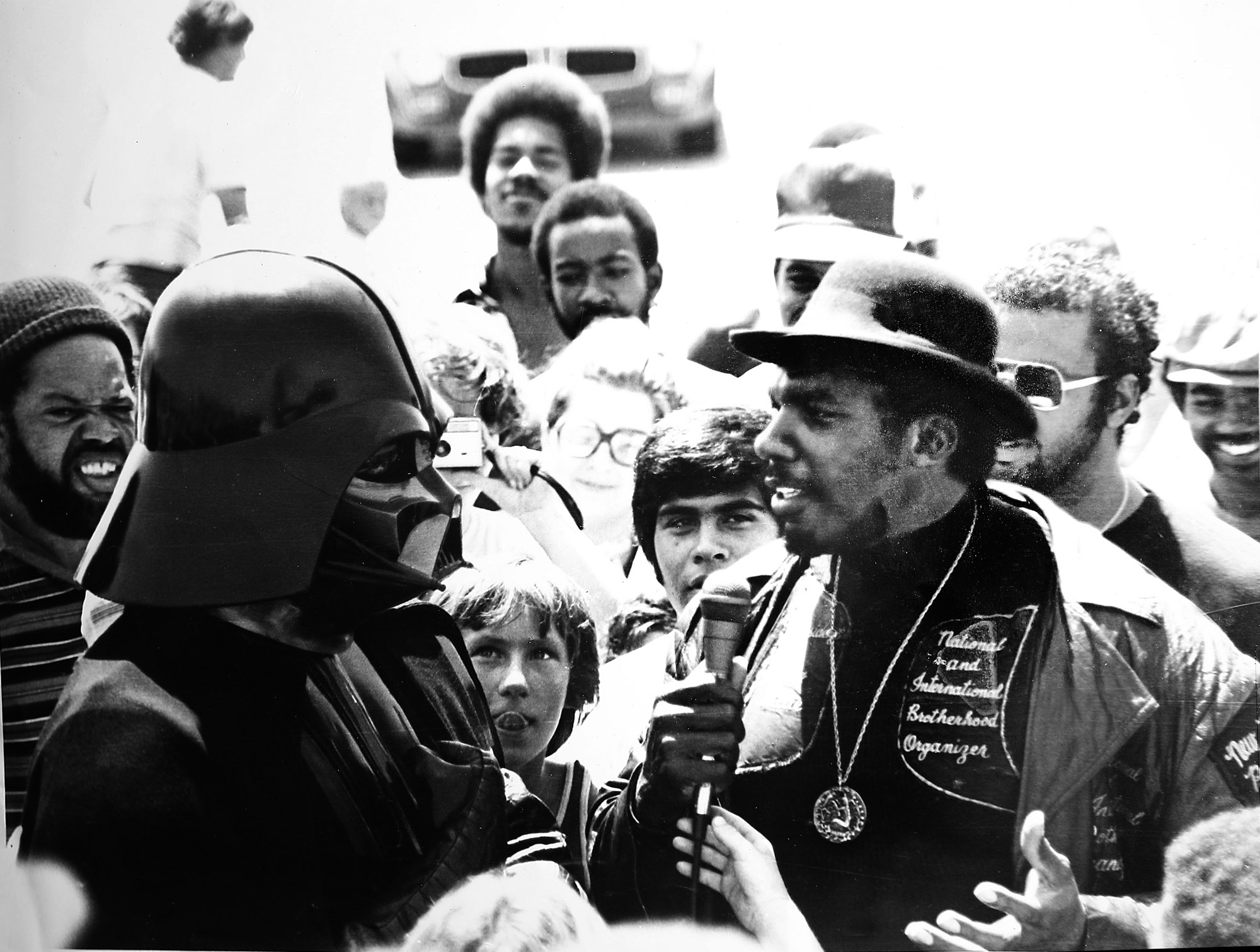 Willie with Darth Vader