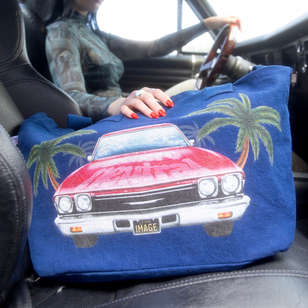The Elco on their tote is a signal: They were at the party that was the talk of L.A.