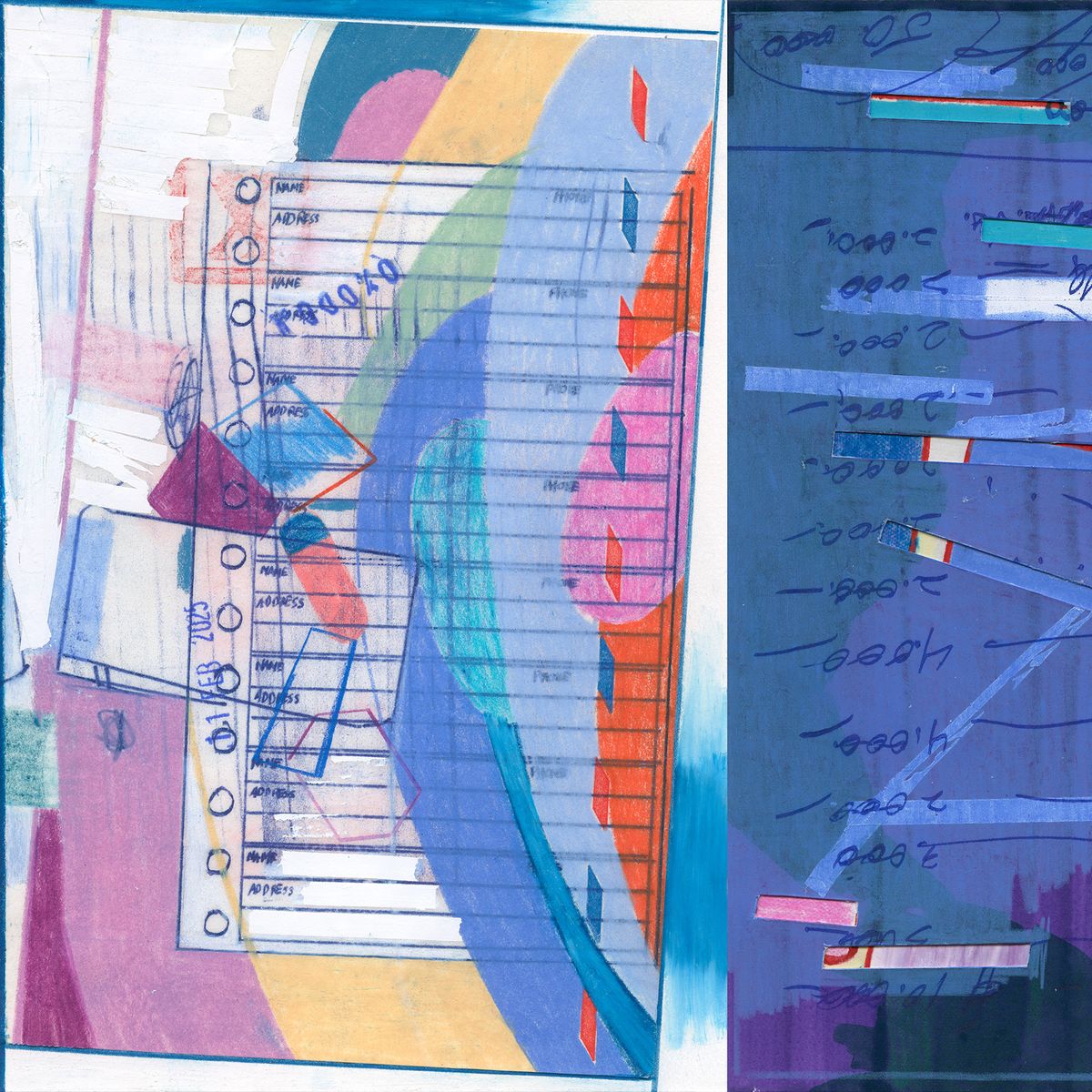 ‘This is art.’ The rich world of lists, stationery and discarded pieces of paper