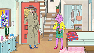 Unexpected problems arise during Princess Carolyn's night in. (Netflix)