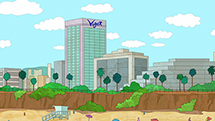 Vigor looms tall above a familiar stretch of the Santa Monica strip. (Netflix)