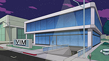 VIM's impressive glass offices. (Netflix)