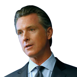 Headshot of Gavin Newsom