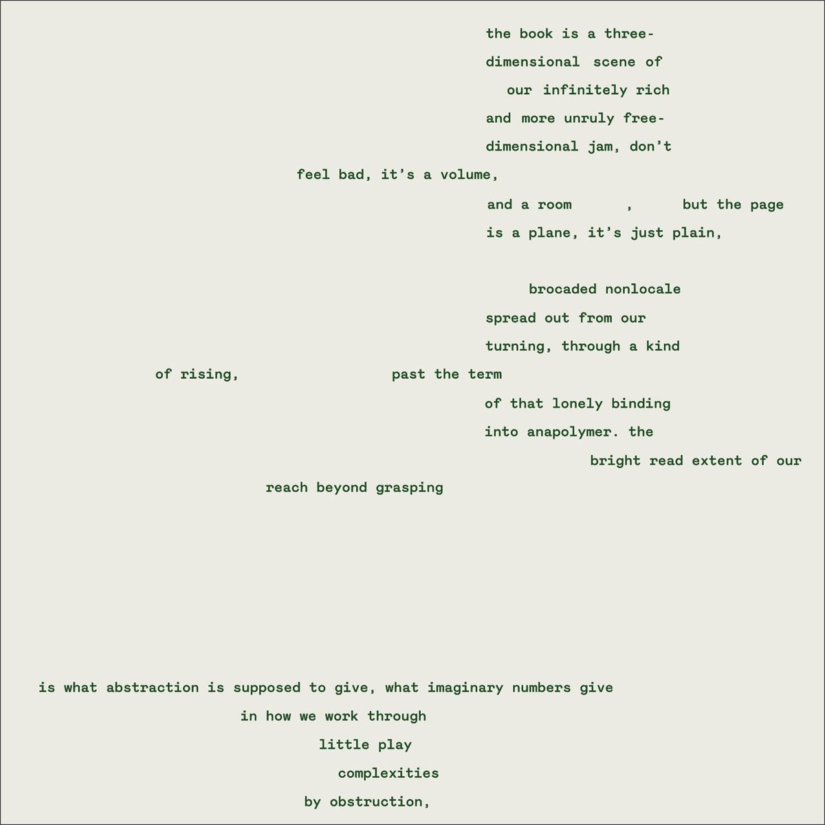 Fred Moten will show you what abstraction is supposed to give