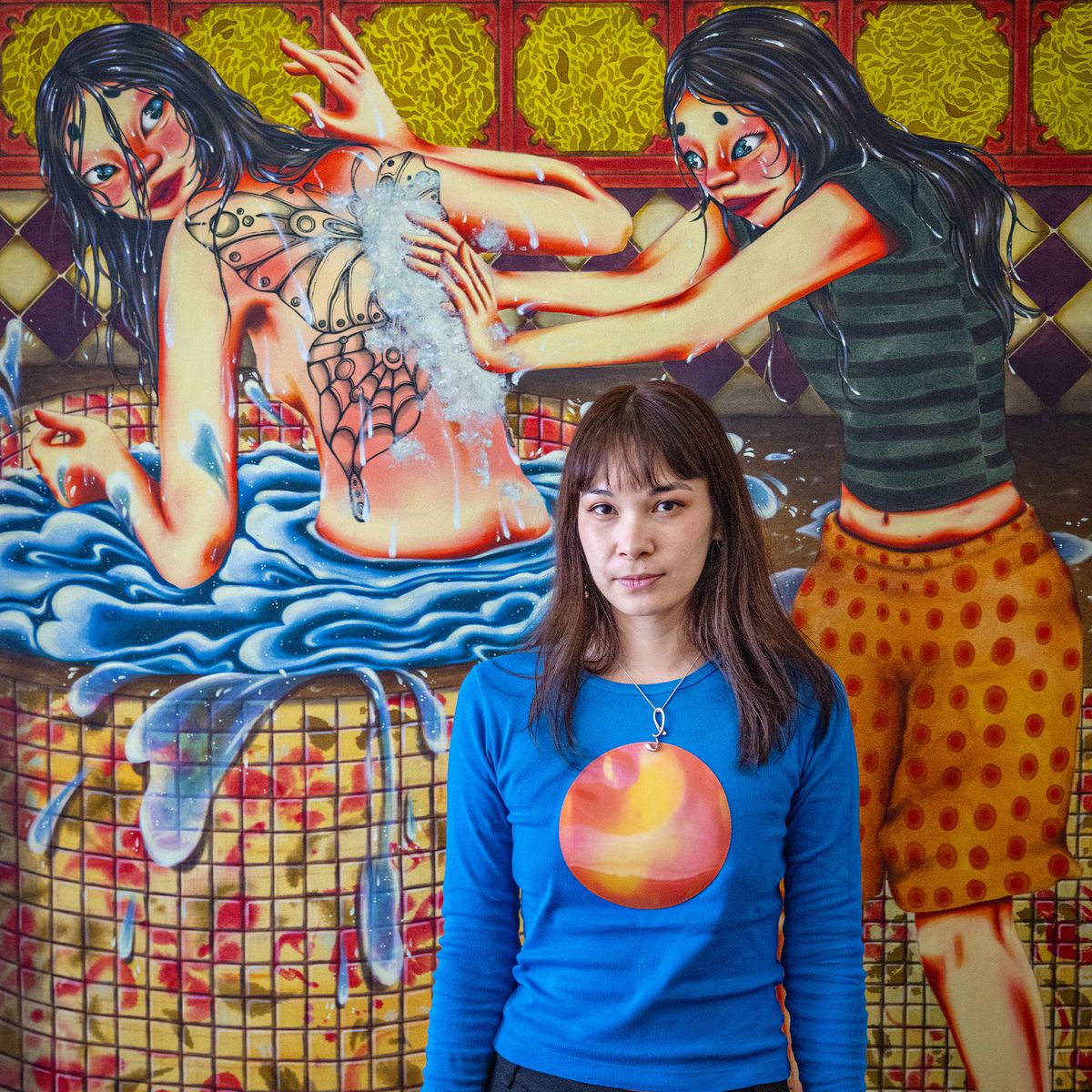 ‘Everything feels more beautiful in the bathhouse.’ At the Japanese spa, the lens comes off