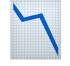 A downwards line chart emoji