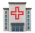 A hospital emoji