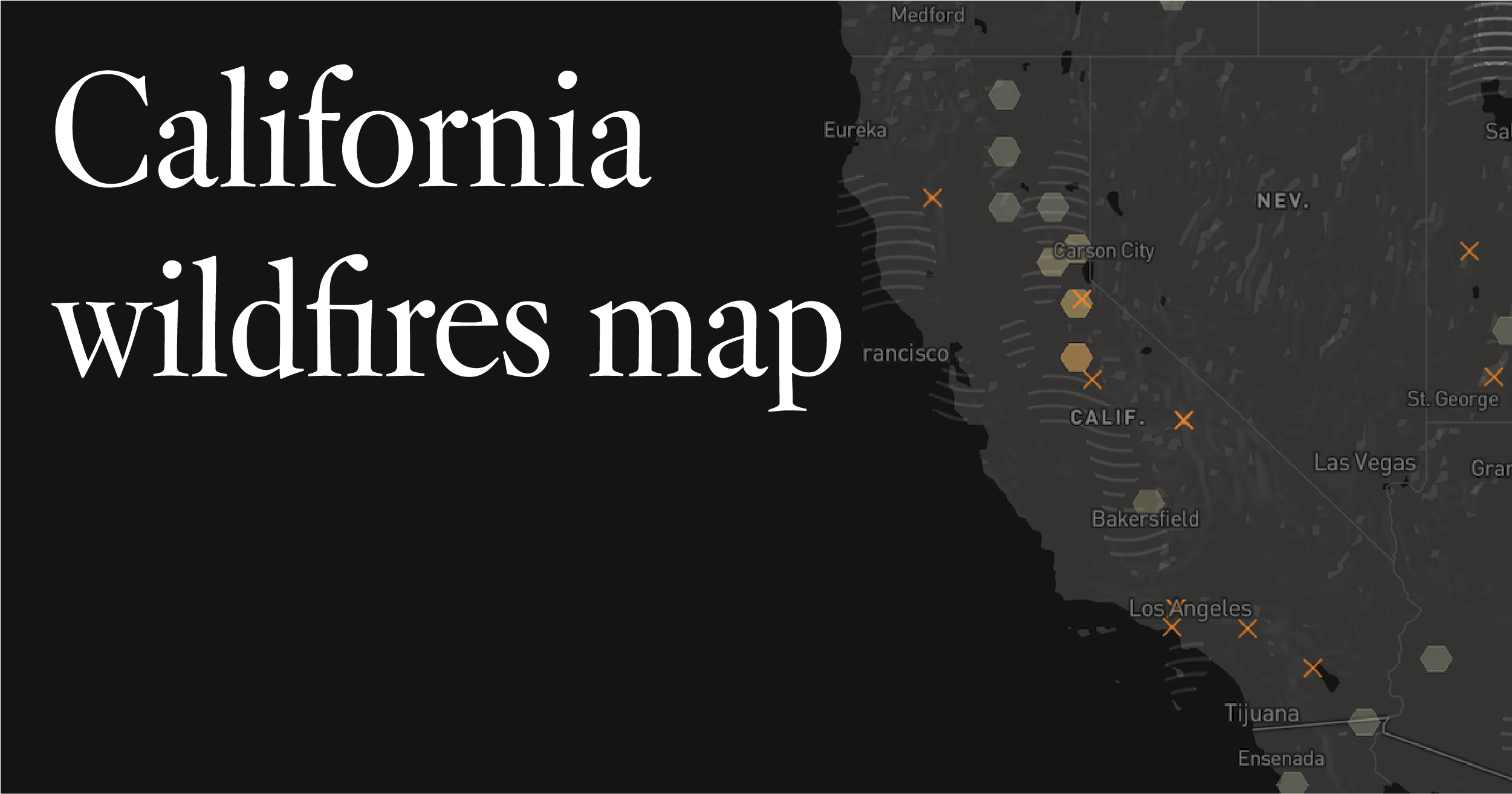 California Fire Map Los Angeles Times
