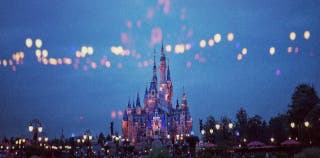 Disney World Castle at Night